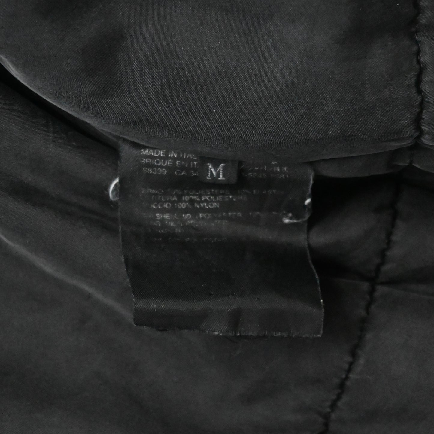 2002aw prada nylon high neck jacket M