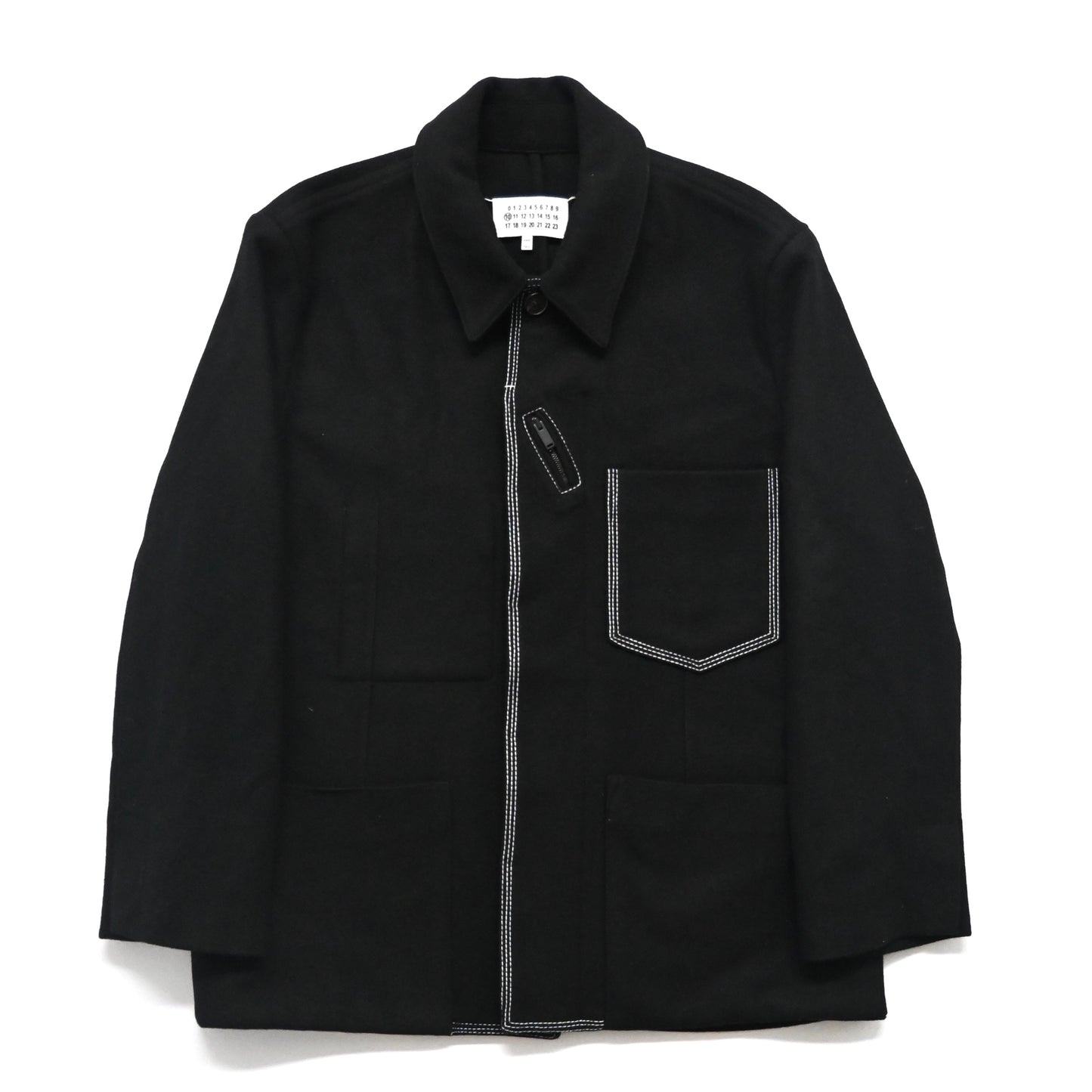 2017aw martin margiela wool stitch jacket 50