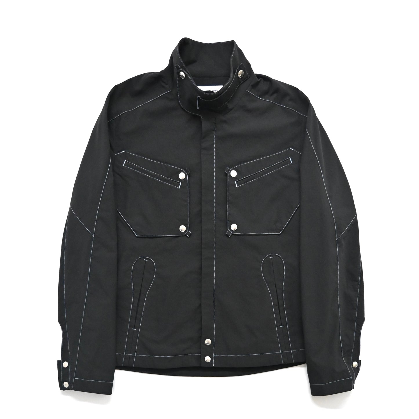 2023aw kiko kostadinov kk jacket 08 jet black 46