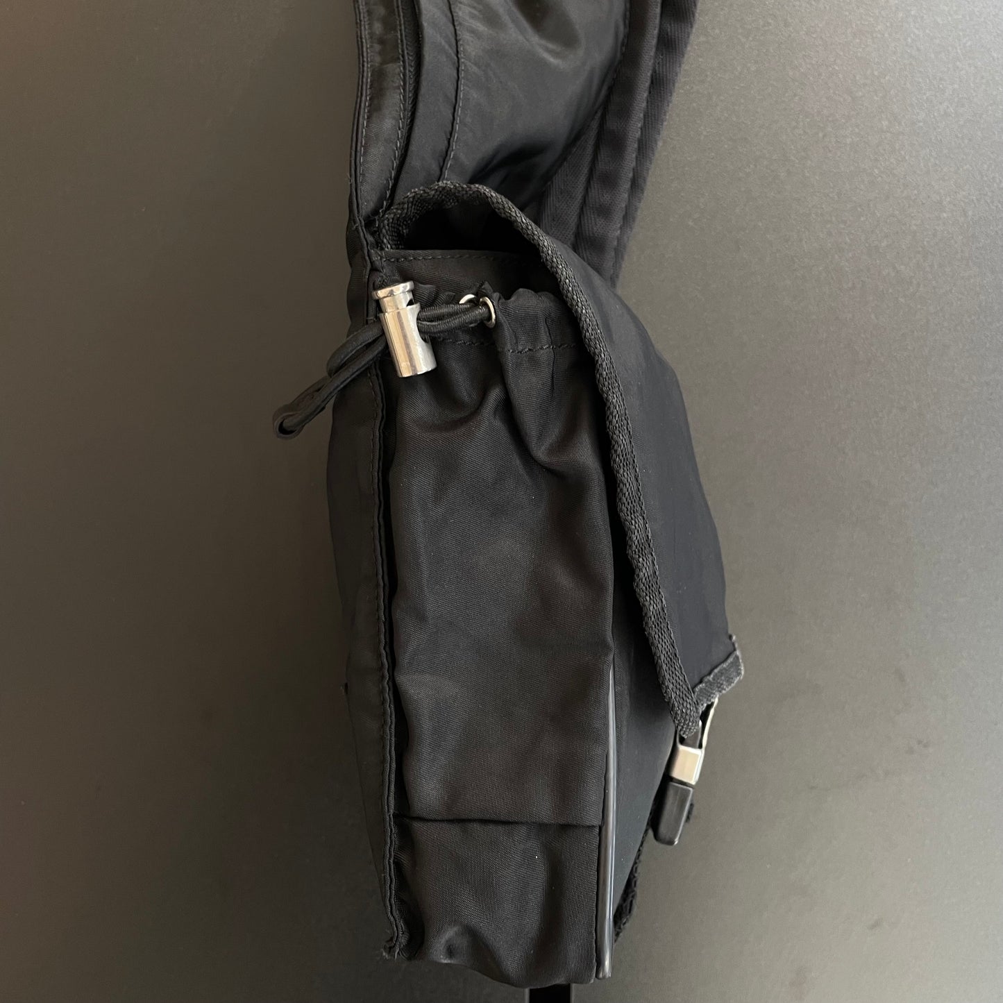 1999ss prada nylon body bag