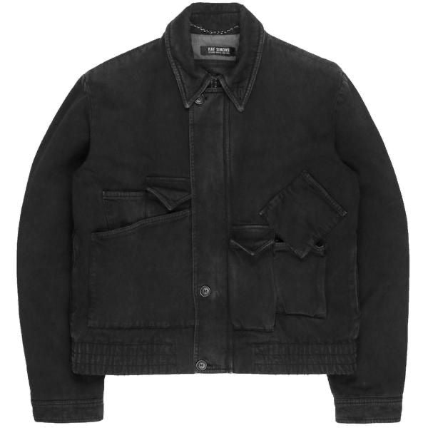 1986aw katharine hamnett denim bomber jacket M