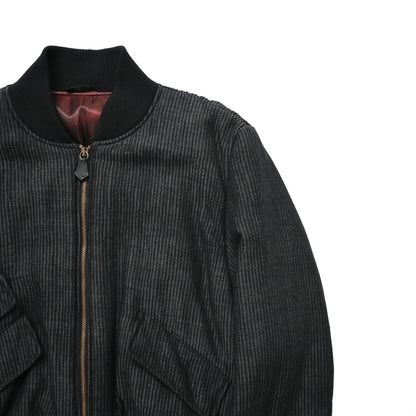 1998aw jean paul gaultie wool short bomber jacket 50