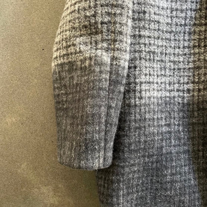 2007aw prada gradation heavy wool coat M