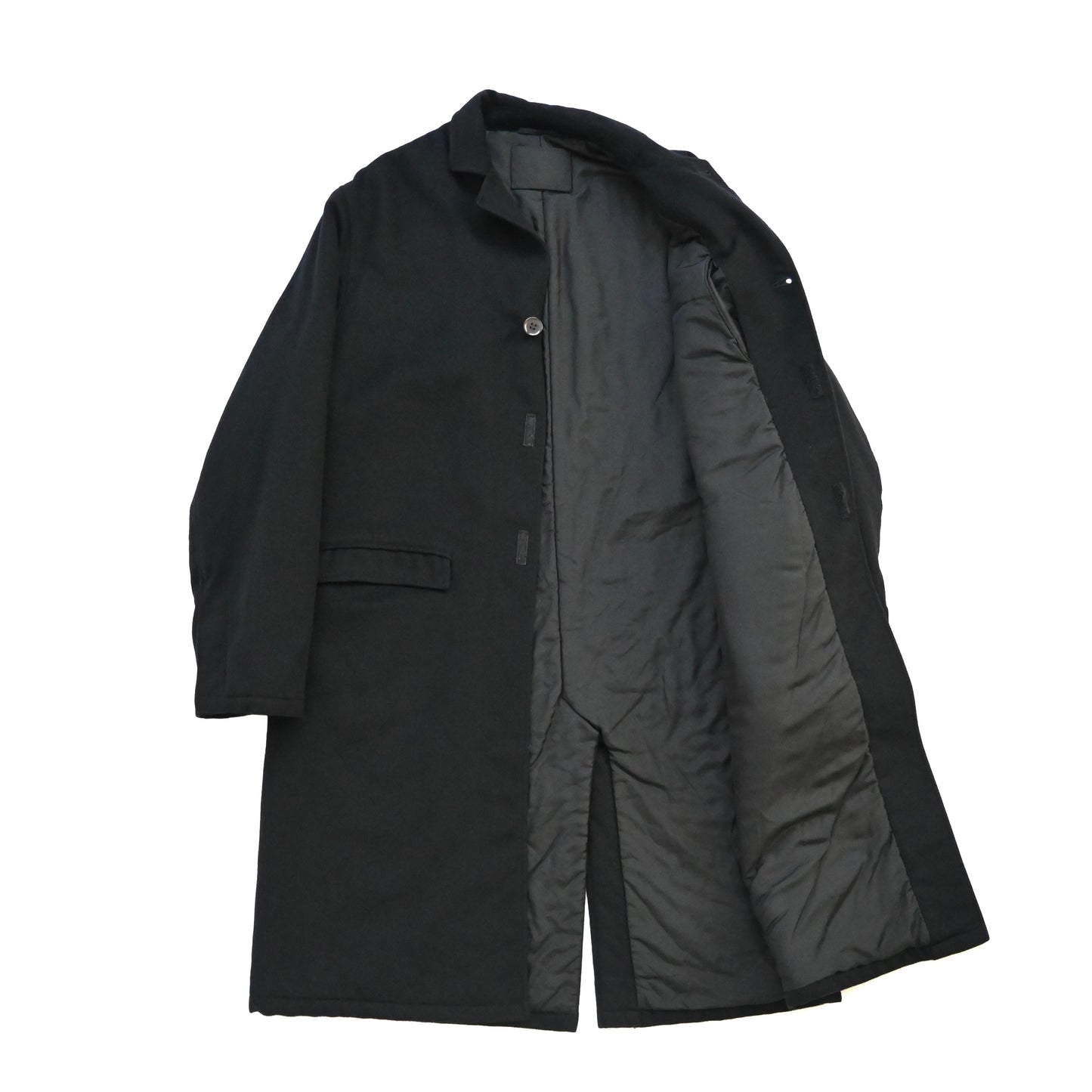 1998aw prada wool long coat S