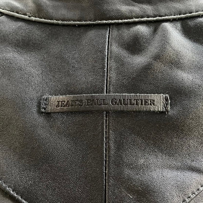 2000s Jean paul gaultier leather jacket
50