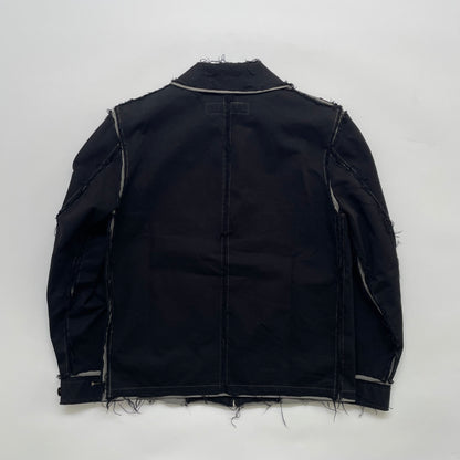 2003aw comme des garcons homme layered cuting jacket M