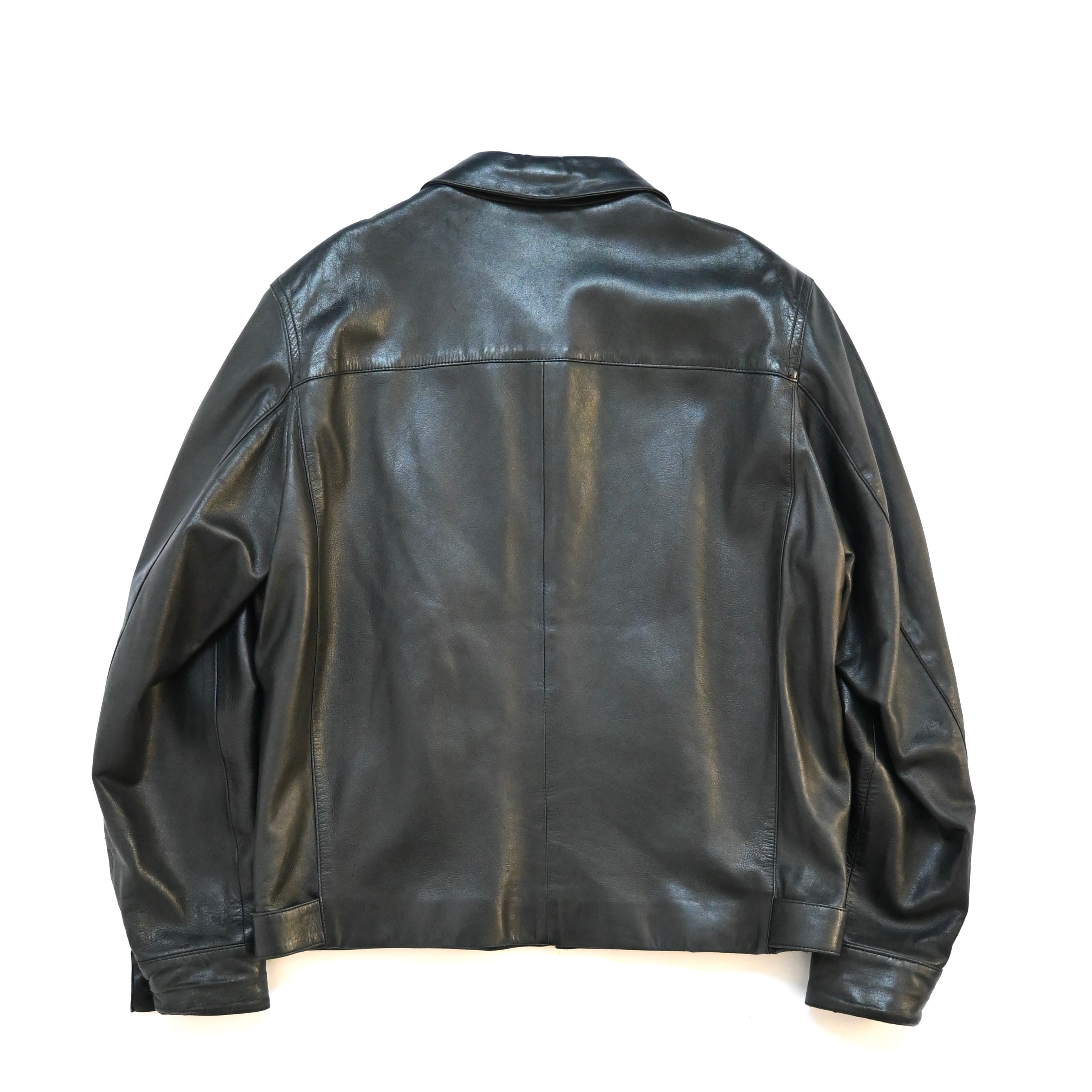 1990s agnes b homme gemuine leather jacket 2 – vexed_store