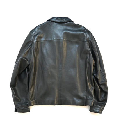 1990s agnes b homme gemuine leather jacket 2