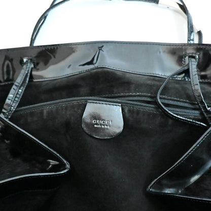 1996ss gucci black fur tote bag by Tom ford