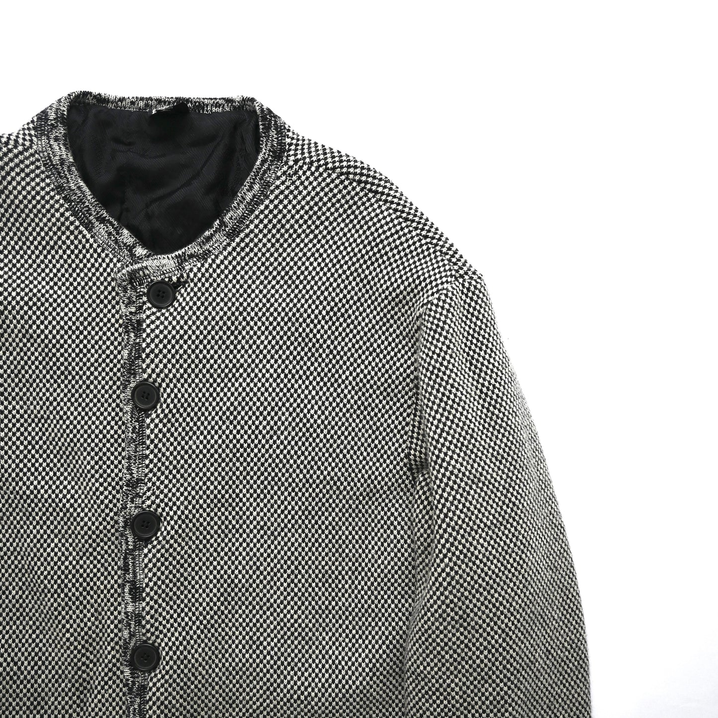 1990s gianfranco ferre tweed jacket 52