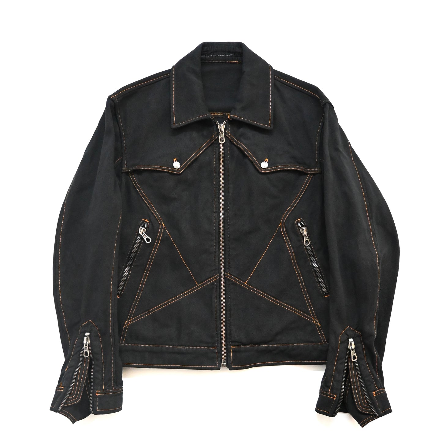 2004ss john galliano western denim jacket 46