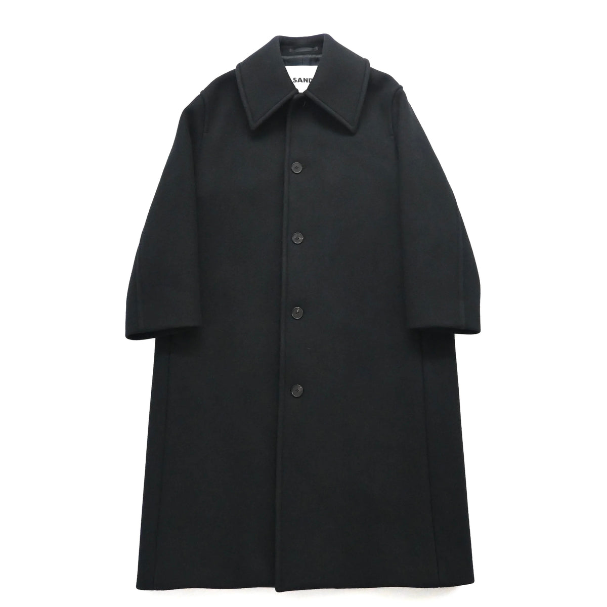 2021aw jil sander single breasted wool balmacaan coat 48