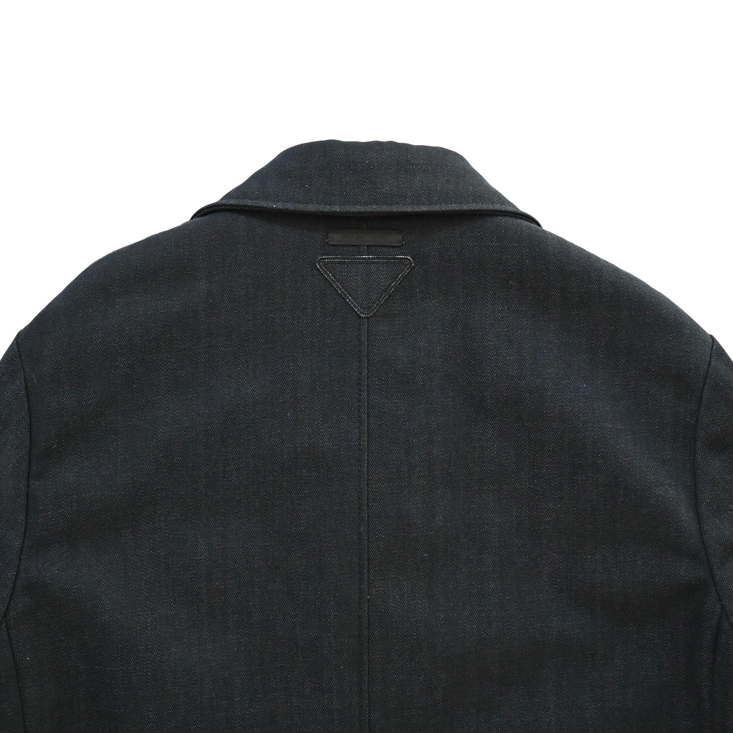 2019aw prada quilting padded denim coat 48