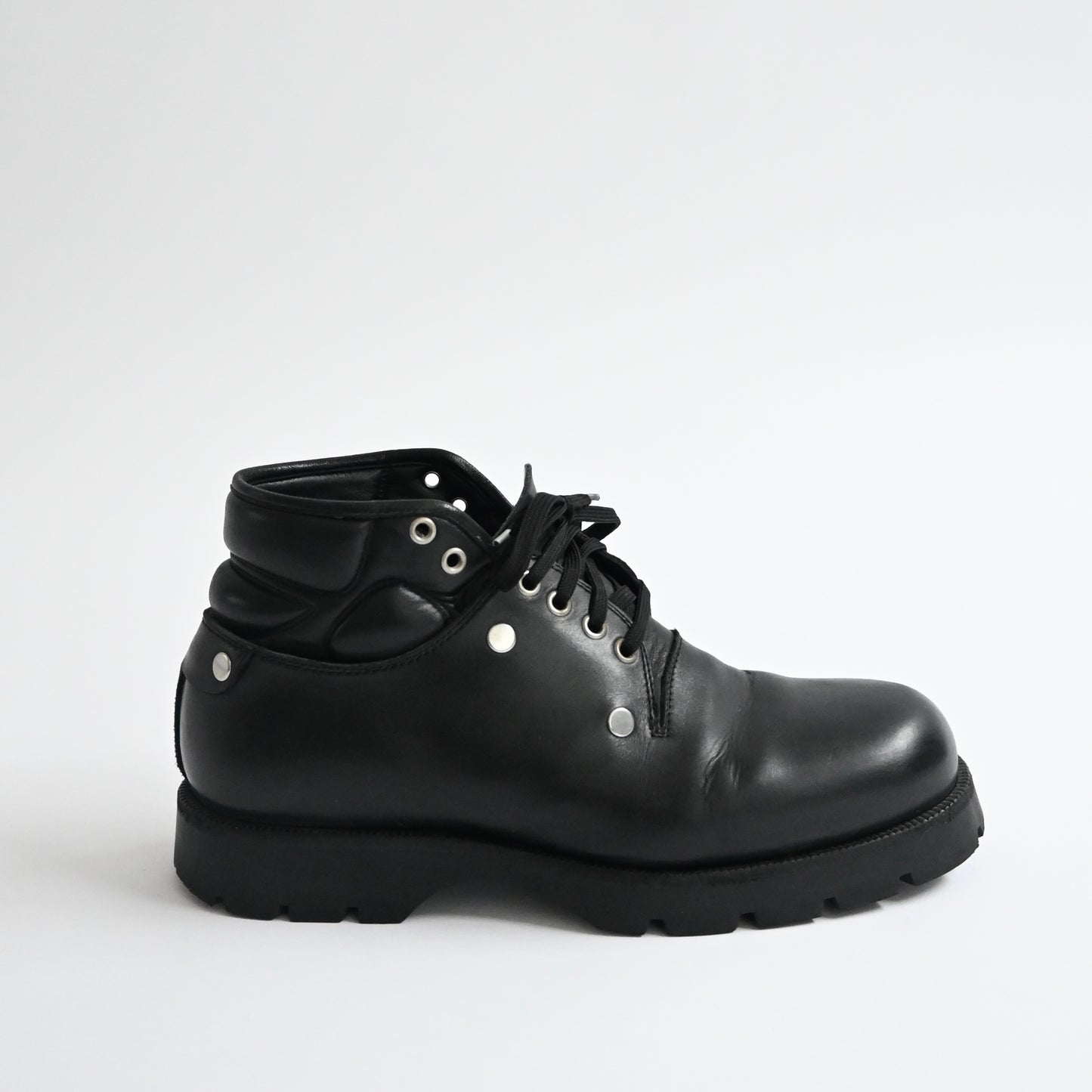 2022aw jil sander derby lace-up leather boots 42