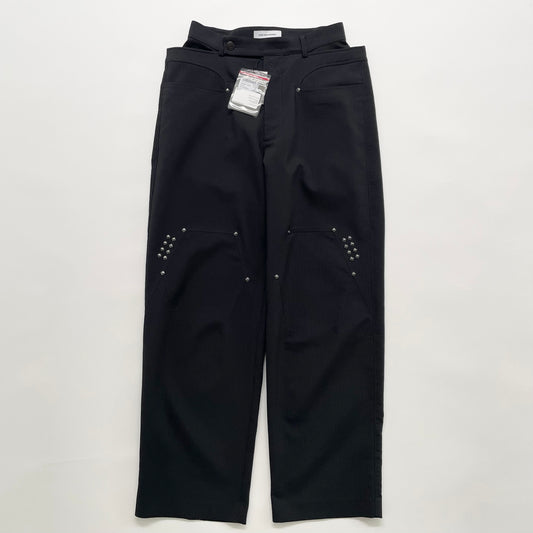 2022aw kiko kostadinov xolo antharas wide trousers 46