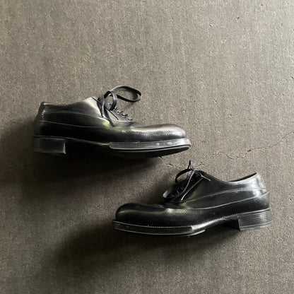 2012aw prada rubber leather shoes 27.0