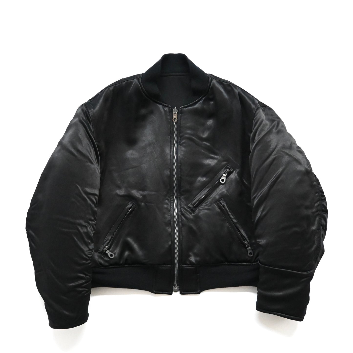 1993aw yohji yamamoto pour homme cotton reversible bomber jacket 2