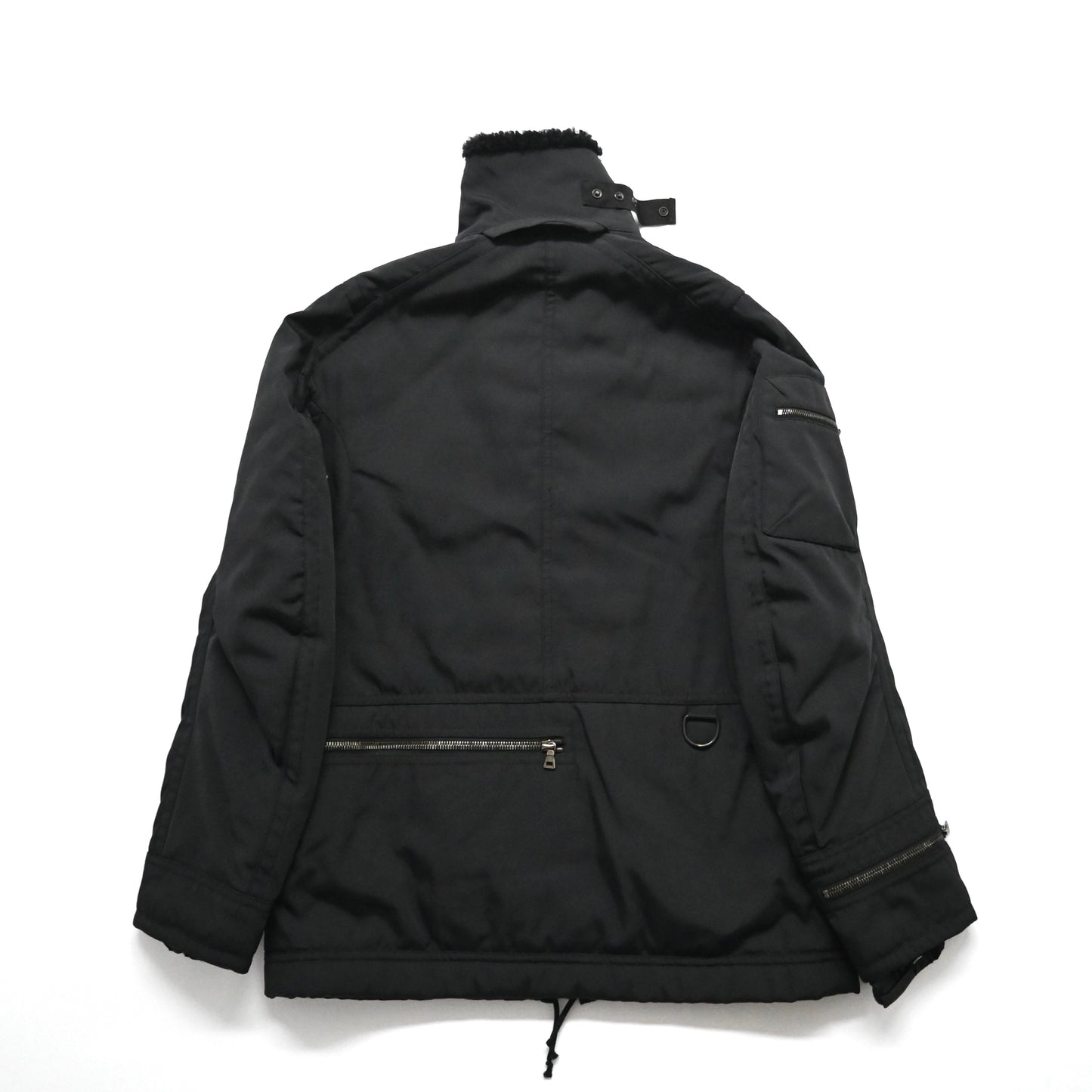 2000s prada sports boa docking  nylon gimmick jacket 54