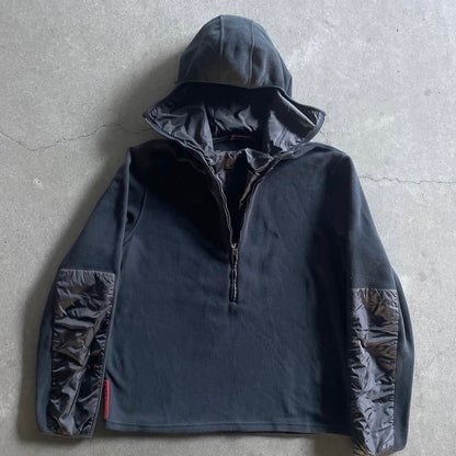 1999aw prada ninja fleece hoodie M
