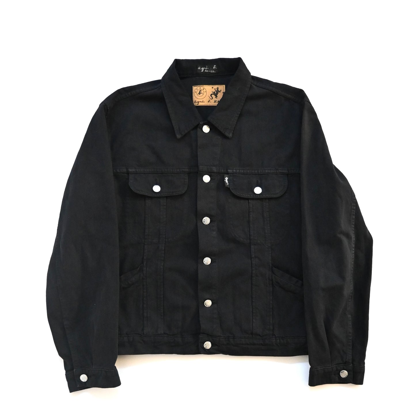 1990s agnes b homme denim jacket M