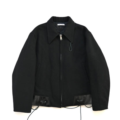 2023aw our legacy black leather hum jacket 46