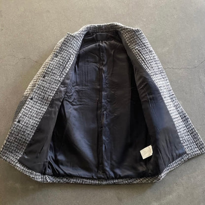 2007aw prada gradation heavy wool coat M