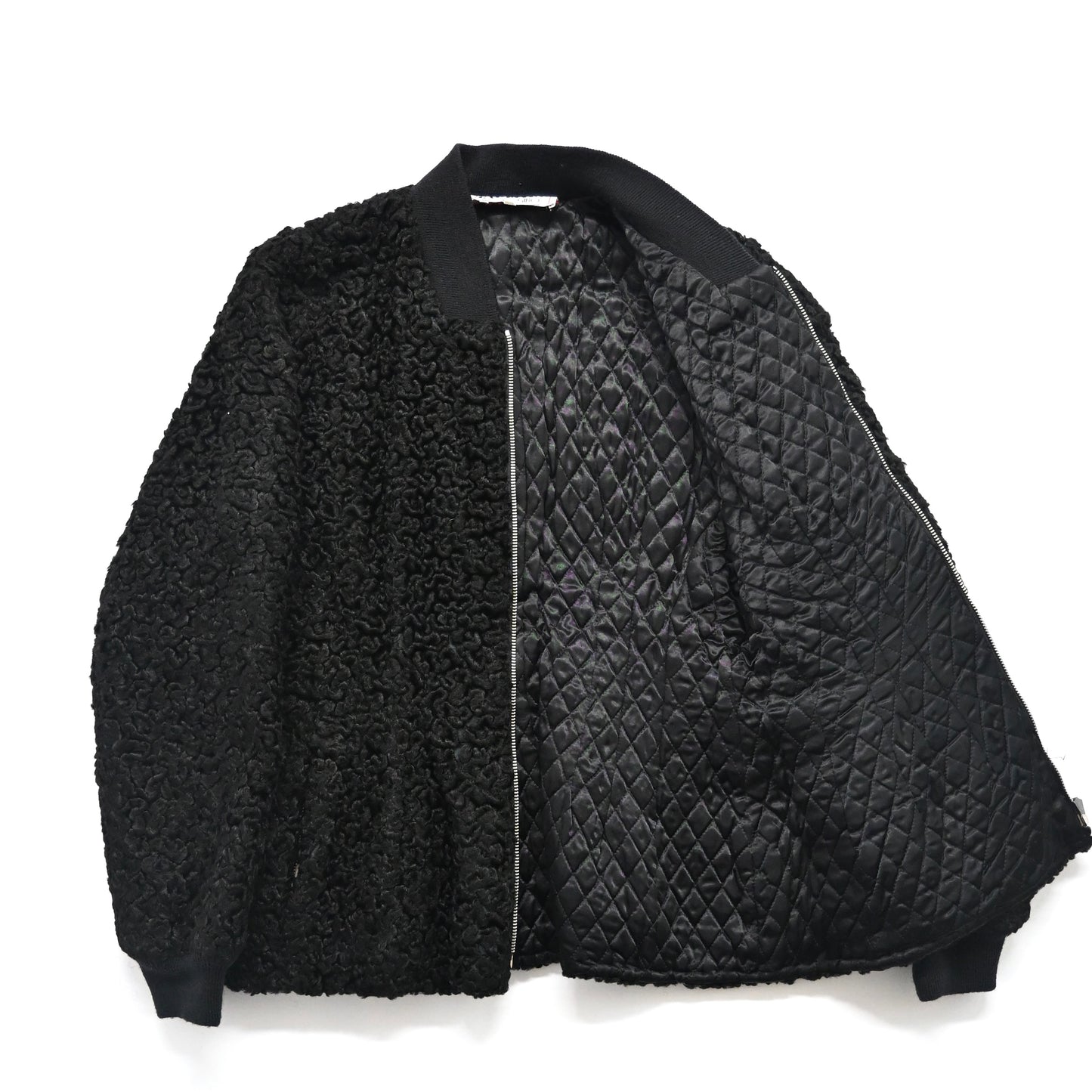 1997aw jean paul gaultier haute couture fur bomber jacket 46