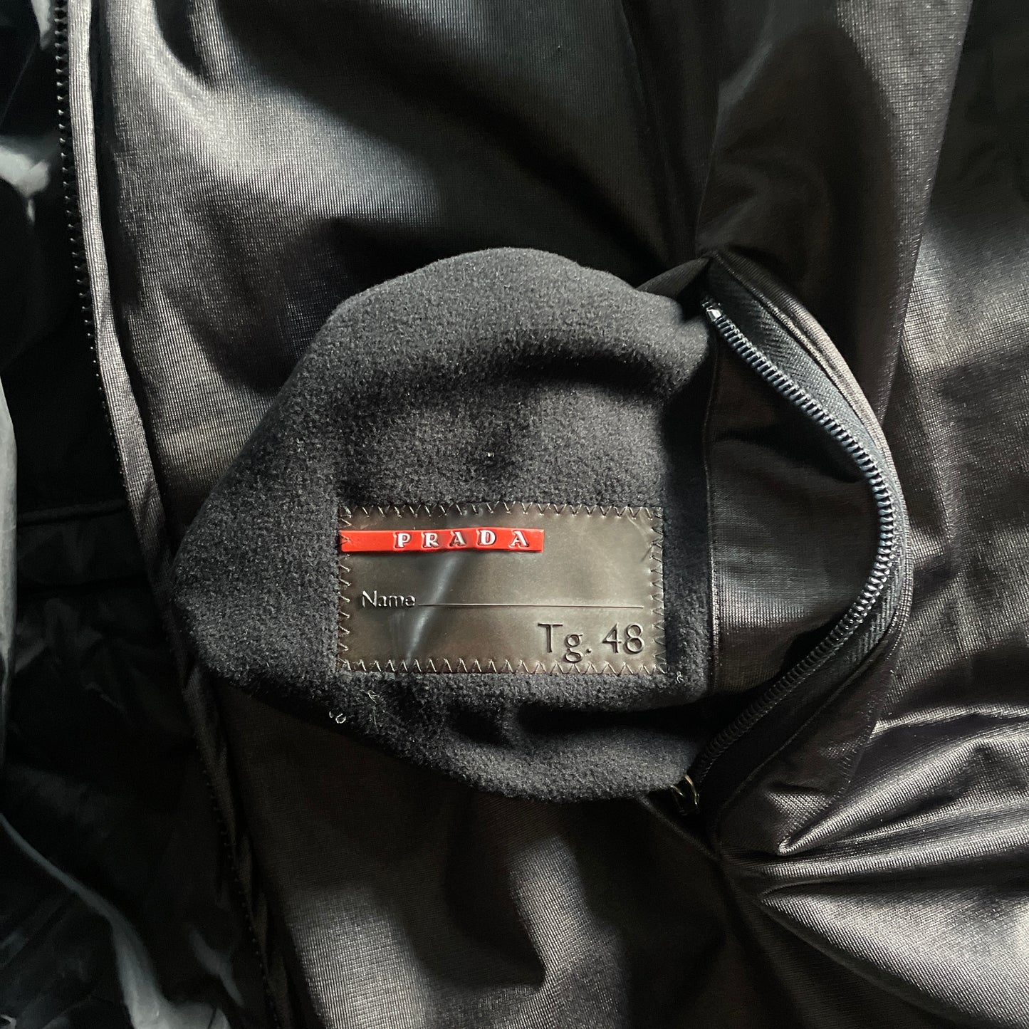 1999aw prada reversible nylon down jacket 48