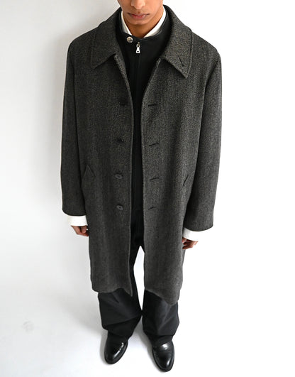 1990s agnes b homme tweed wool coat 1