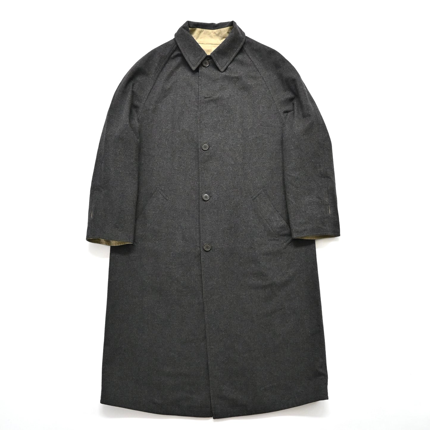 1990s gucci reversible wool long coat 50 by Tom ford