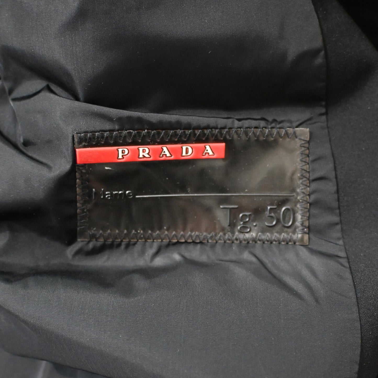 1998ss prada half zip Gore-Tex blouson 50