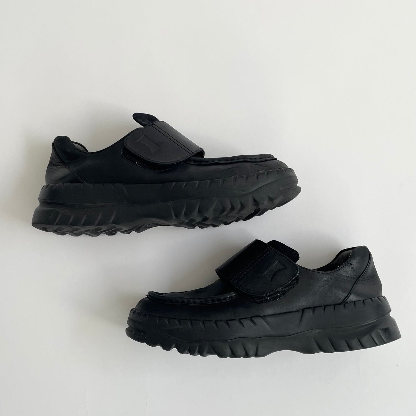 2019aw kiko kostadinov camper velcro leather shoes 43