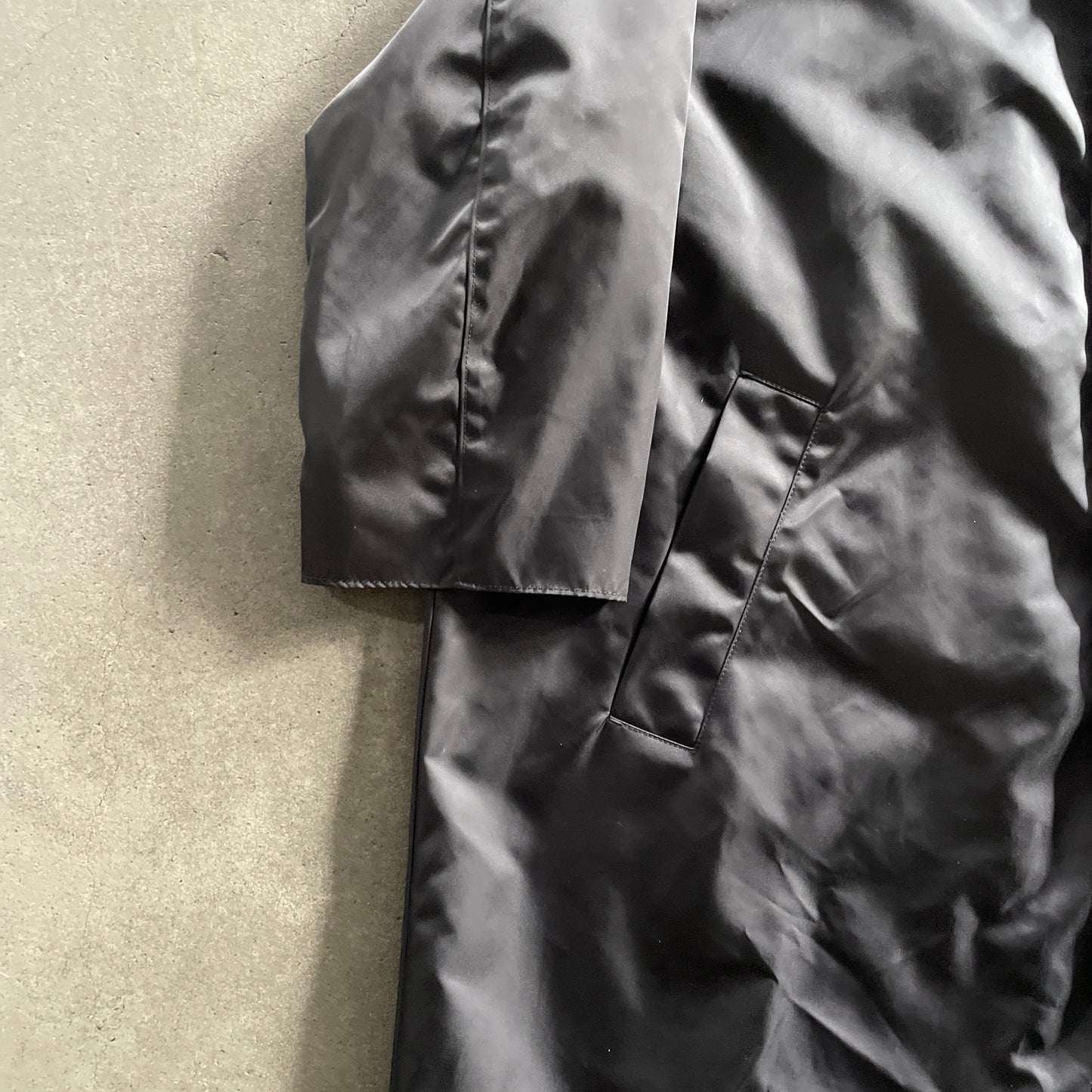2021ss prada re nylon rain coat M by raf simons