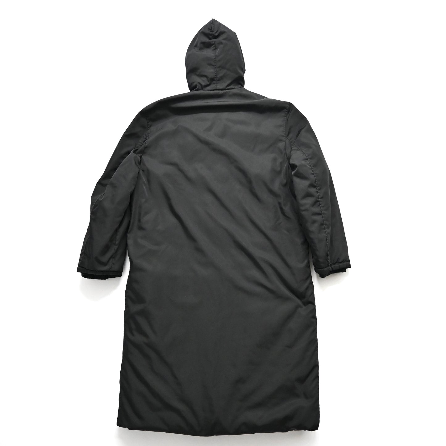 1999aw prada nylon bondage shark coat S