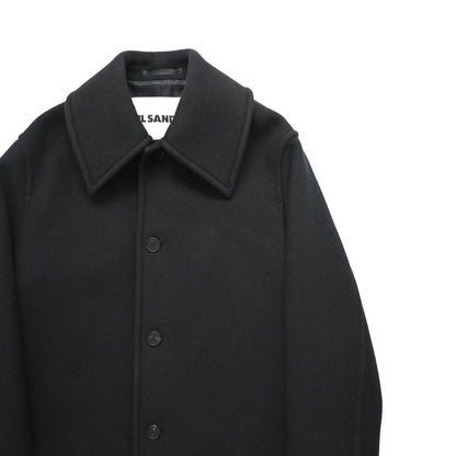 2021aw jil sander single breasted wool balmacaan coat 46