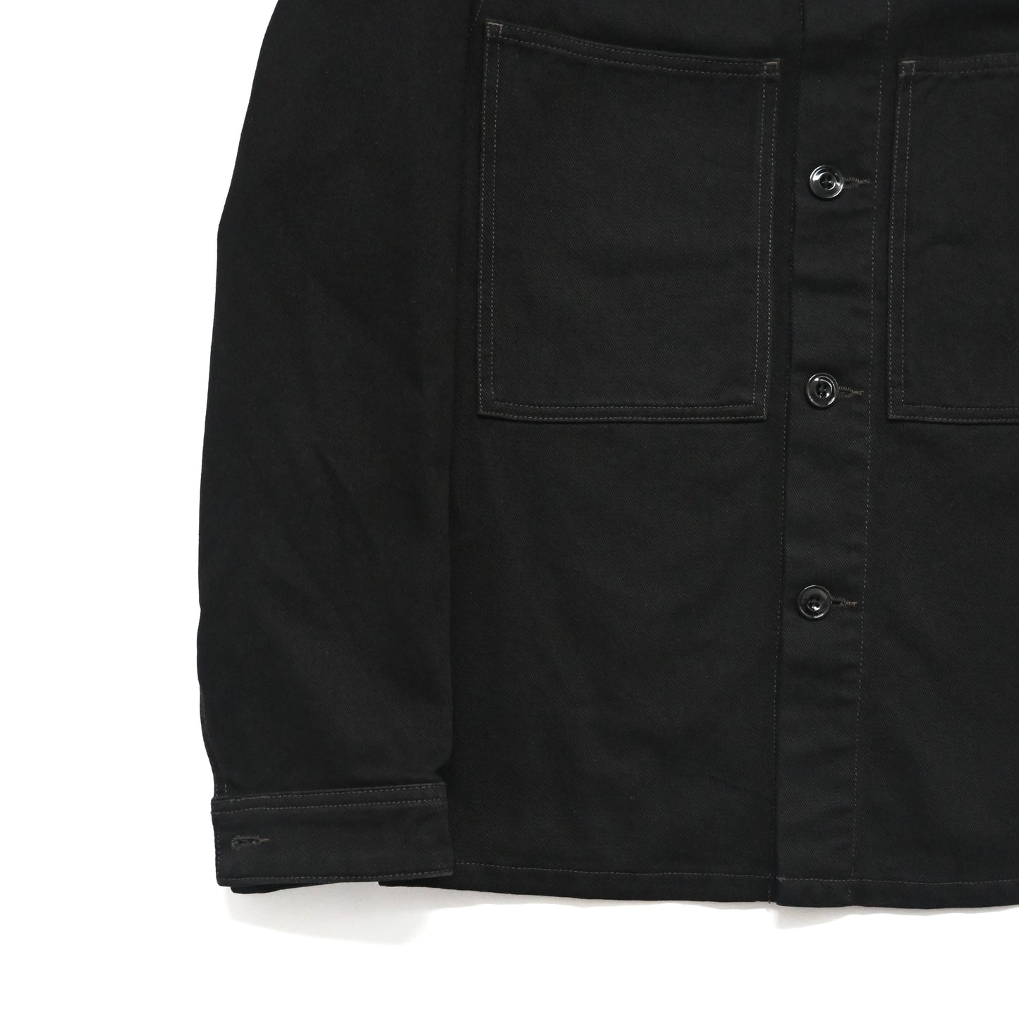 2023ss lemaire front pocket denim jacket 46