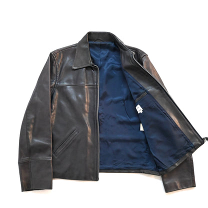 2000s jipijapa lamb leather jacket 3