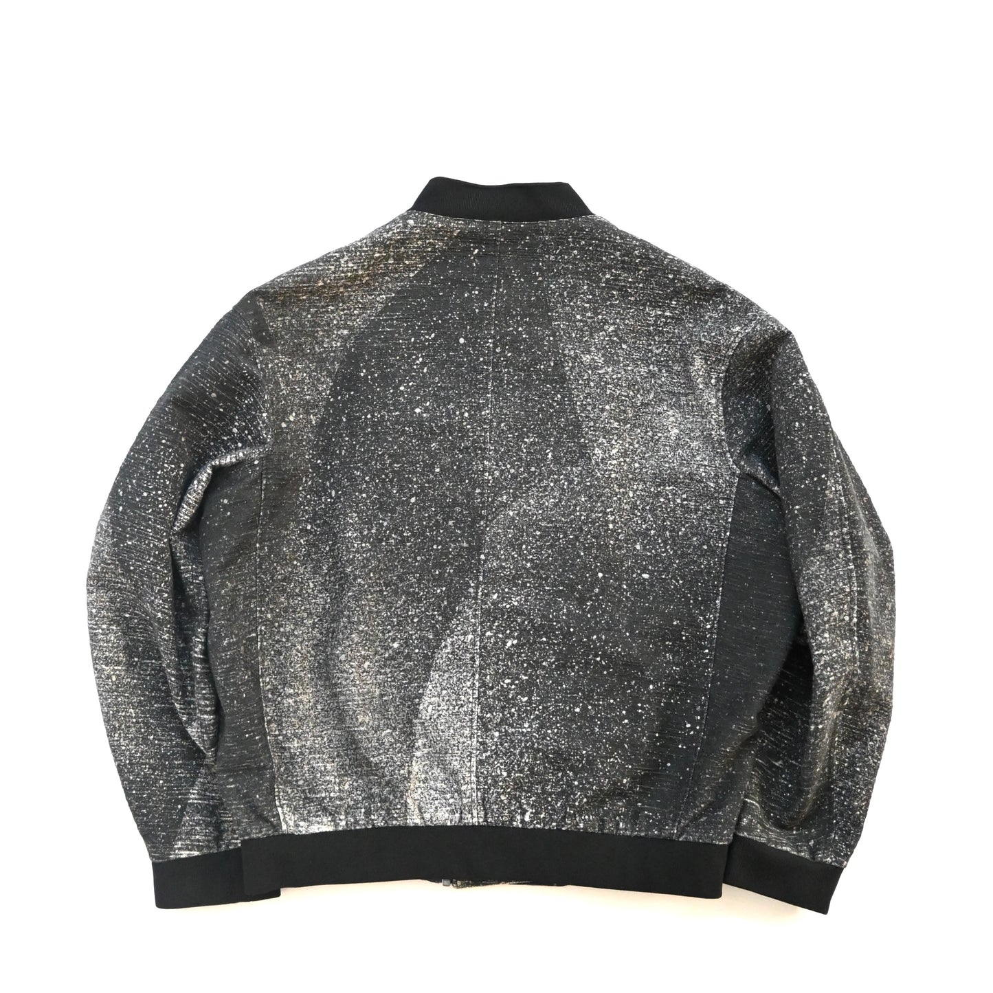 2014aw balenciaga paint pattern cotton ma-1 blouson 48