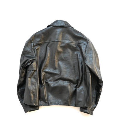 2023ss kiko kostadinov murad leather jacket 50