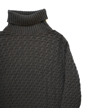 2002aw gucci geometric pattern wool turtleneck M
