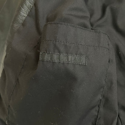 2004ss helmut lang dragonfly cutout leather jacket 48