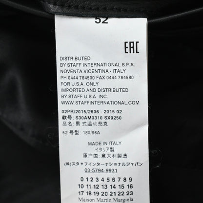 2015aw martin margiela riders cow leather jacket 52