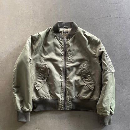 2000s miu miu boy‘s nylon ma-1  jacket M