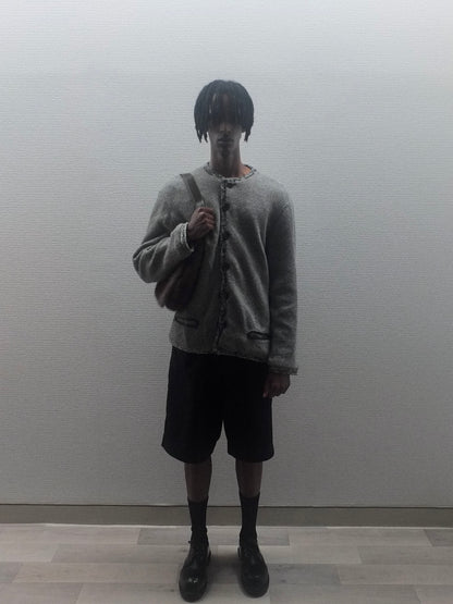 1990s gianfranco ferre tweed jacket 52