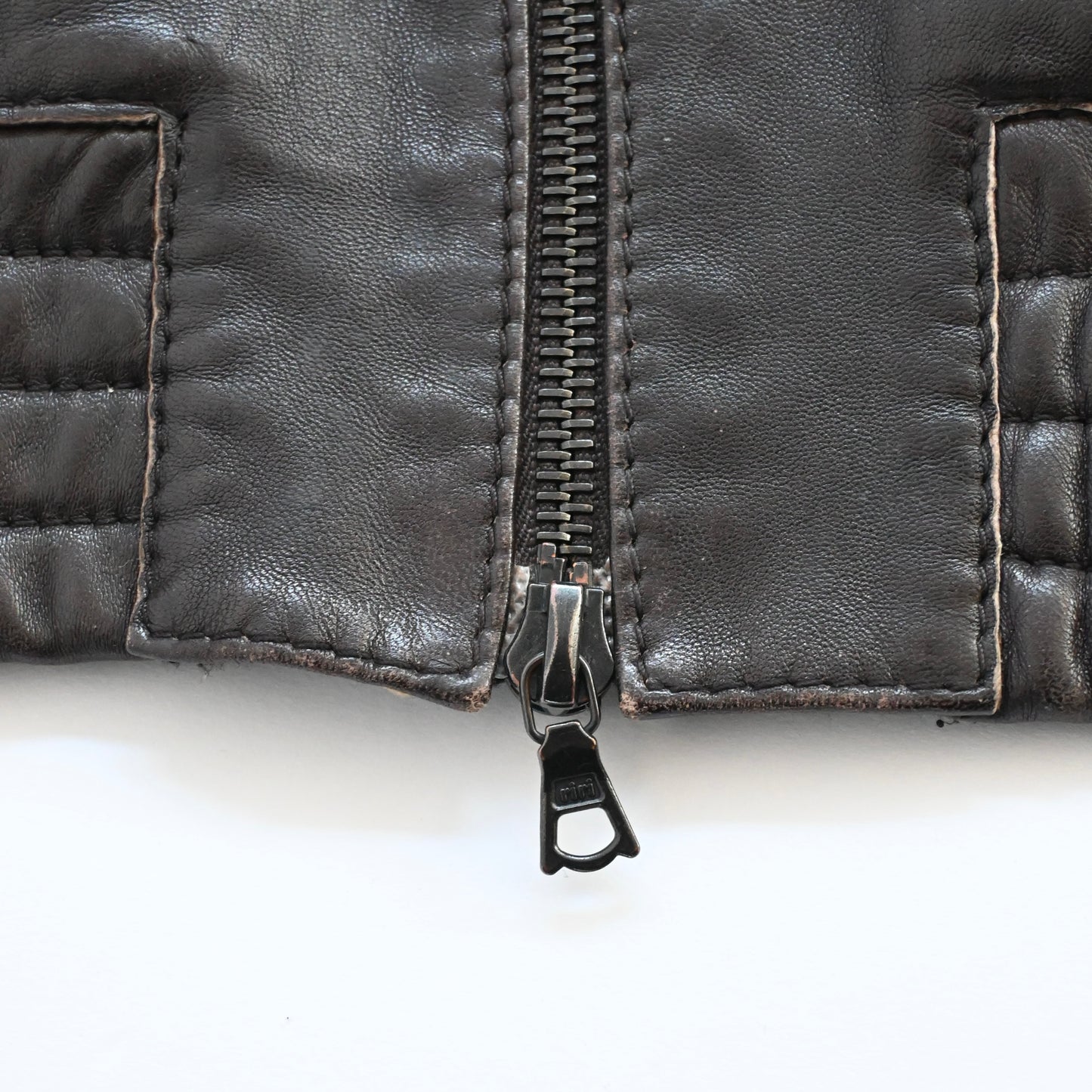 2000aw neil barrett gemuine leather jacket M