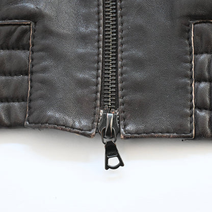 2000aw neil barrett gemuine leather jacket M