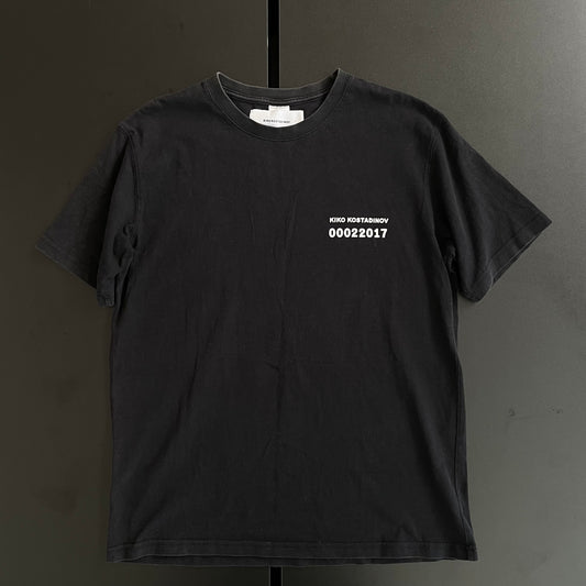 2017ss kiko kostadinov cotton t shirt L
