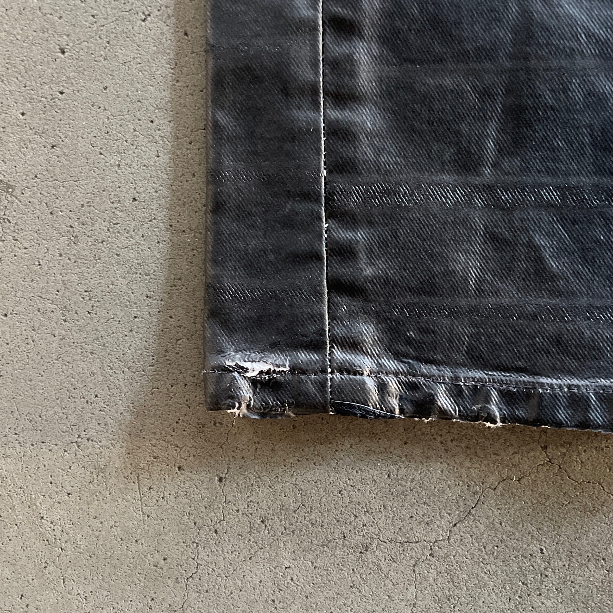 2003ss helmut lang rubber docking denim 30 – vexed_store