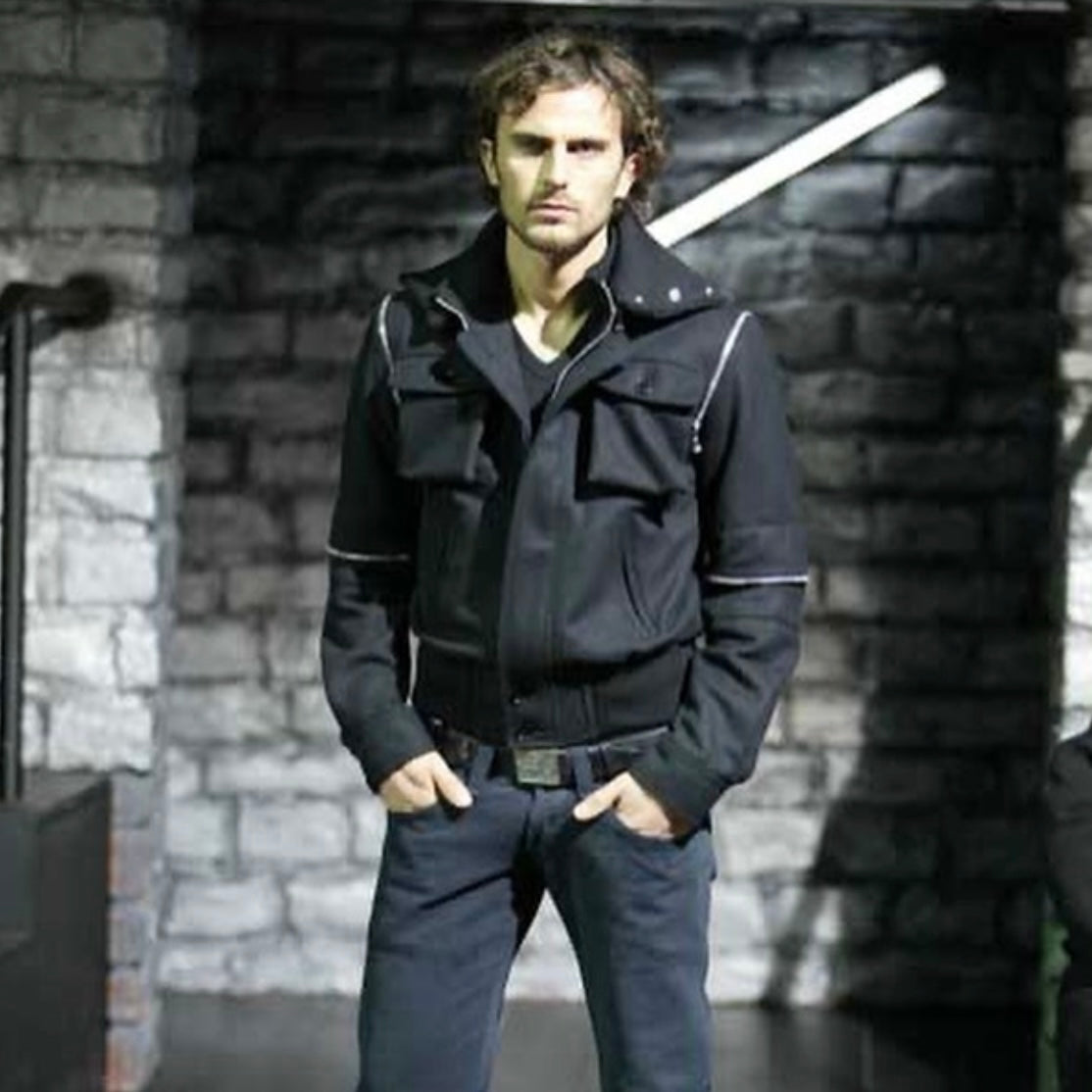 2003aw dolce&gabbana detachable
coat wool jacket 46