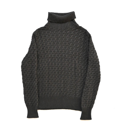 2002aw gucci geometric pattern wool turtleneck M